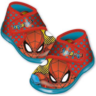 👉 Marvel Pantoffels Spider-man Junior Textiel Rood/blauw Maat 25