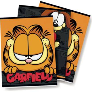 👉 Schrift multikleur Garfield Schriften Lijn A5 Kleine - 3 Stuks 9098998030278