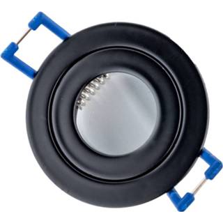👉 LEDline Inbouwspot, MR11 (35 mm), Rond, Aluminium, Waterdicht IP44, Mat Zwart