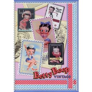 👉 Schrift multikleur Betty Boop (Vintage) A4 Ruit 10 Mm (2 Stuks) 9098998004842