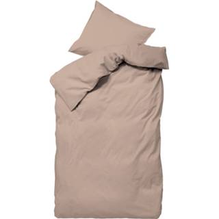 👉 Beddengoed bruin By Nord Ingrid Straw 220x140cm 5707644796799