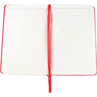 👉 Notitieboek zwart One Size Color-Rood Nektar - Notitieblok Kladblok Agenda 9,5x14 cm 8680025024506