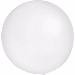 👉 Ballon wit One Size 8x Grote ballonnen 60 cm - Geschikt voor lucht of helium Feest/Verjaardag/Bruiloft artikelen 8720147052831