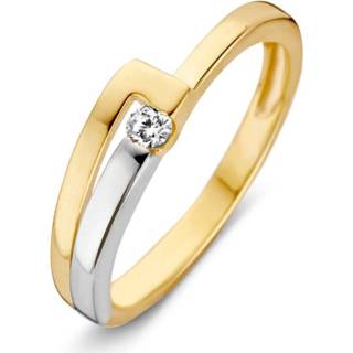 👉 Zirkonia gouden active vrouwen Excellent Jewelry Slanke Ring met voor Dames 8785259698209