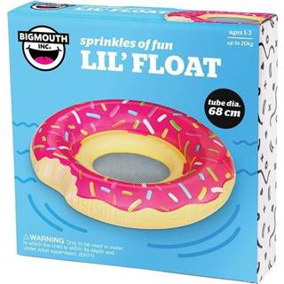 👉 Roze One Size meerkleurig baby's Opblaasbare donut baby float 68 cm - 1-3 jaar Tot 20 kg 817742024115