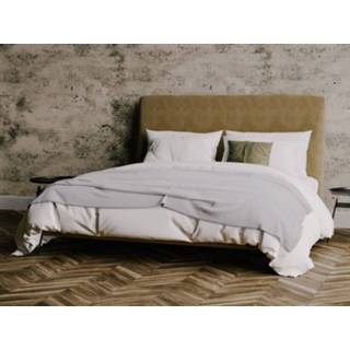 👉 Yellow Wafel Stephanie Bedsprei Plaid - light grey