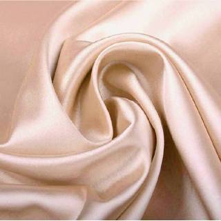 👉 Satijnen Hoeslaken Taupe / Champagne