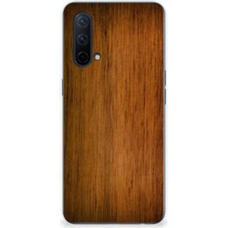 👉 Bumper hoesje hout OnePlus Nord CE 5G Donker 8720632436269