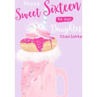 Verjaardagskaart sweet sixteen Greetz |