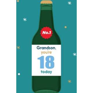 👉 Verjaardagskaart Greetz | No. 1 grandson