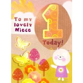👉 Verjaardagskaart beer Greetz | To my lovely niece