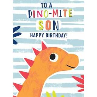 👉 Verjaardagskaart Greetz | To a dino-mite son