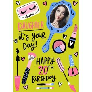 Verjaardagskaart make-up Greetz | Happy 20th birthday