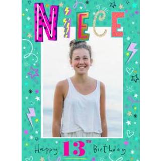 👉 Verjaardagskaart nichtje Greetz | Niece happy 13th