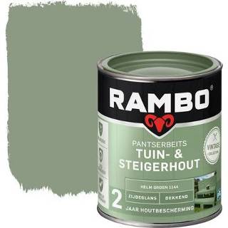 👉 Steigerhout male Rambo pantserbeits tuin en 1144 helmgroen 0,75L 8716242880554