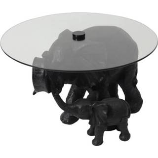 👉 Bijzettafel zwart active Mali&Kisha Black 4030673501159