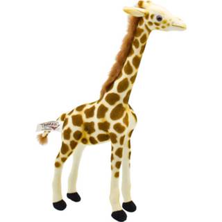 👉 Giraffe knuffel multi pluche kinderen active Levensechte Hansa 27 cm