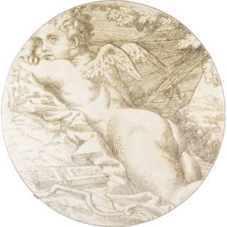 👉 Vloerkleed beige nylon active Zuiver Amor Round 160cm 8718548065390