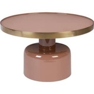 👉 Salontafel roze goud metaal active Zuiver Glam Pink 8718548062610