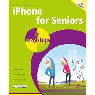 👉 Engels IPhone for Seniors in easy steps 9781840789089