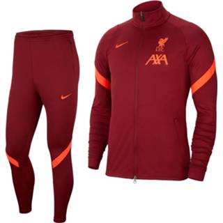 👉 Trainingspak rood trainingspakken Nike Liverpool Strike Full-Zip 2021-2022 Felrood