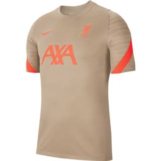 👉 Trainingsshirt beige rood grijs Liverpool 2021-2022 - Beige/Rood