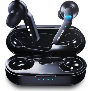 👉 In ear koptelefoon zwart Awei T10C Bluetooth In-Ear - 5712580008448