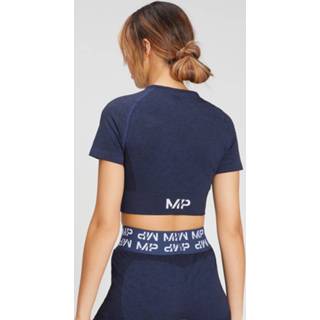 👉 MP Women's Curve Crop Short Sleeve T-Shirt - Dark Galaxy Blue - XXL