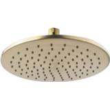 👉 Hoofddouche messing goud cemal rond Boss & Wessing 25x0,8 cm Antikalk Geborsteld 8719304923572