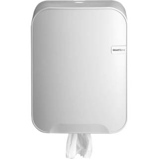 👉 Papierrol wit stuks toiletpapier Euro Quartz midi dispenser voor alle centerfeed papierrollen, 8717278499130
