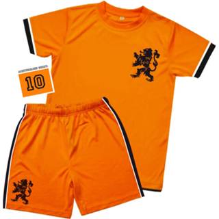👉 Voetbal tenue polyester oranje m kinderen Voor 6-8 Jaar (M) 8718758564898
