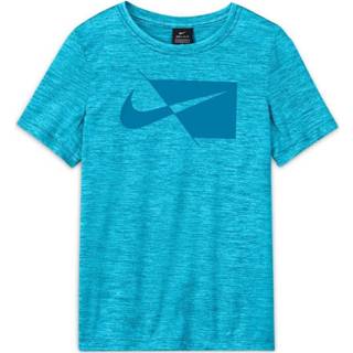 Sportshirt jongens blauw kinderen Nike Big Kids