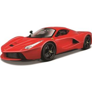 👉 Modelauto metaal rood Ferrari Laferarri 1:18 - Speelgoed Auto Schaalmodel 8719538263925