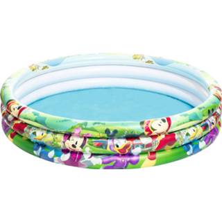👉 Kinderzwembad vinyl multikleur kinderen Mickey And The Roadster Racers 3-rings 6942138906141
