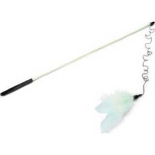 👉 Kattenhengel Beeztees Alosa - Kattenspeelgoed Mint 55cm 8712695190912