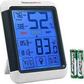 👉 Hygrometer Thermopro Tp55 - Digitale Temperatuur- En Vochtigheidsmeter 8719558192809