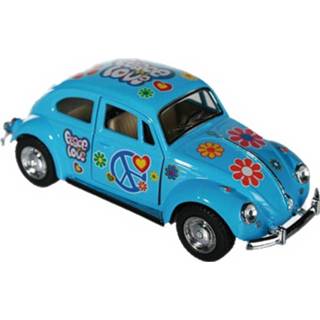 👉 Modelauto blauw metaal Vw Kever 8718758745785