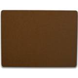 👉 Placemat blauw kurk One Size 4x stuks rechthoekige placemats jungle print petrol 30 x 40 cm - Placemats/onderleggers Tafeldecoratie 8720576234334