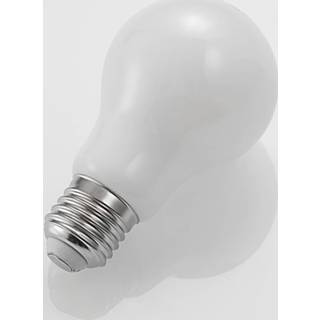 A++ warmwit senioren LED lamp E27 4W 2.700K dimbaar, opaal