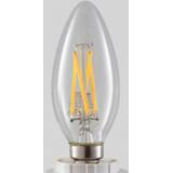 👉 Kaars warmwit a++ LED lamp E14 4W 2.700K kaars, filament, dimbaar