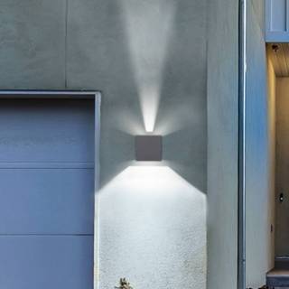 👉 Buitenwandlamp antraciet a+ LED 9032 up/down