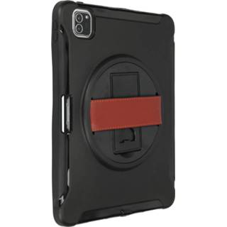 👉 Zwart TPU unicolor unisex Defender Backcover met strap voor de iPad Pro 11 (2020) - 8719295421545