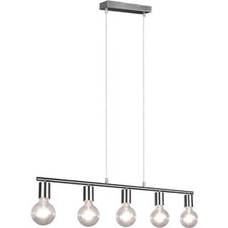👉 Hanglamp RVS active Trio international Vannes R30185007 4017807489194