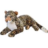 👉 Knuffel pluche active luipaard panter knuffels 76 cm