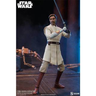 👉 Sideshow Star Wars The Clone Action Figure 1/6 Obi-Wan Kenobi 30 cm