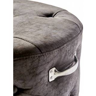 👉 Espresso apparaat One Size GeenKleur Rivièra Maison Bowery Footstool 43 cm, Pellini, 8718056653492