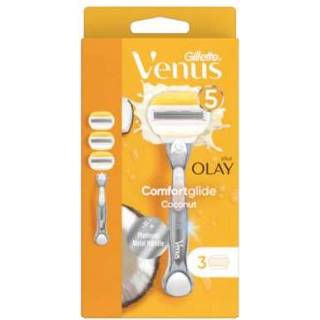 👉 Scheermesje Gillette Venus Comfortglide Olay Coconut Razor & Blades 1 houder + 3 st 7702018469765