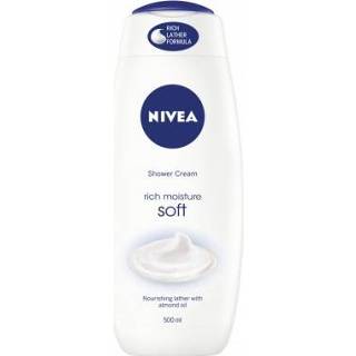 👉 Shower cream Nivea Rich Moisture Soft 500 ml 4005808920518