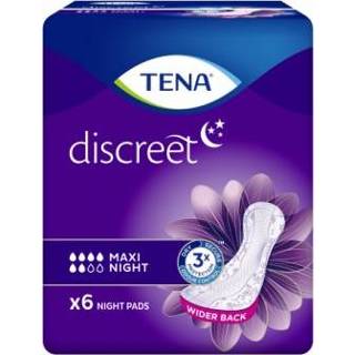 👉 Tena Discreet Maxi Night 6 st 7322540455236