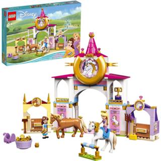 👉 Unisex LEGO Disney Belle & Rapunzel's Royal Stables Horse Toy (43195) 5702016909661